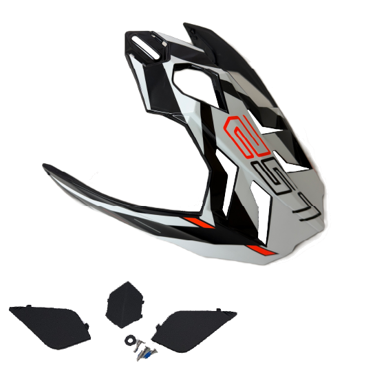 パーツスライド画像: ピークバイザー